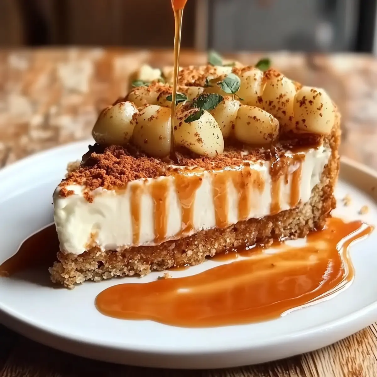 Caramel Apple Cheesecake Bars