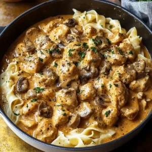 Chicken Stroganoff