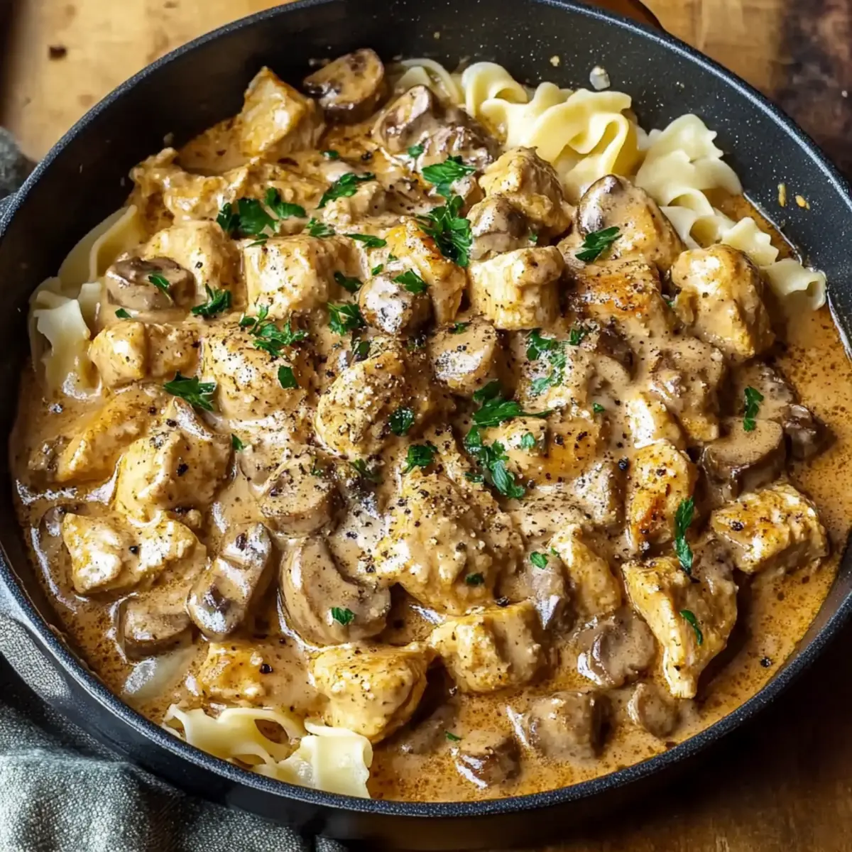 Chicken Stroganoff