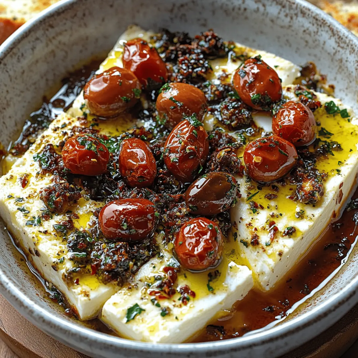 Creamy Baked Feta