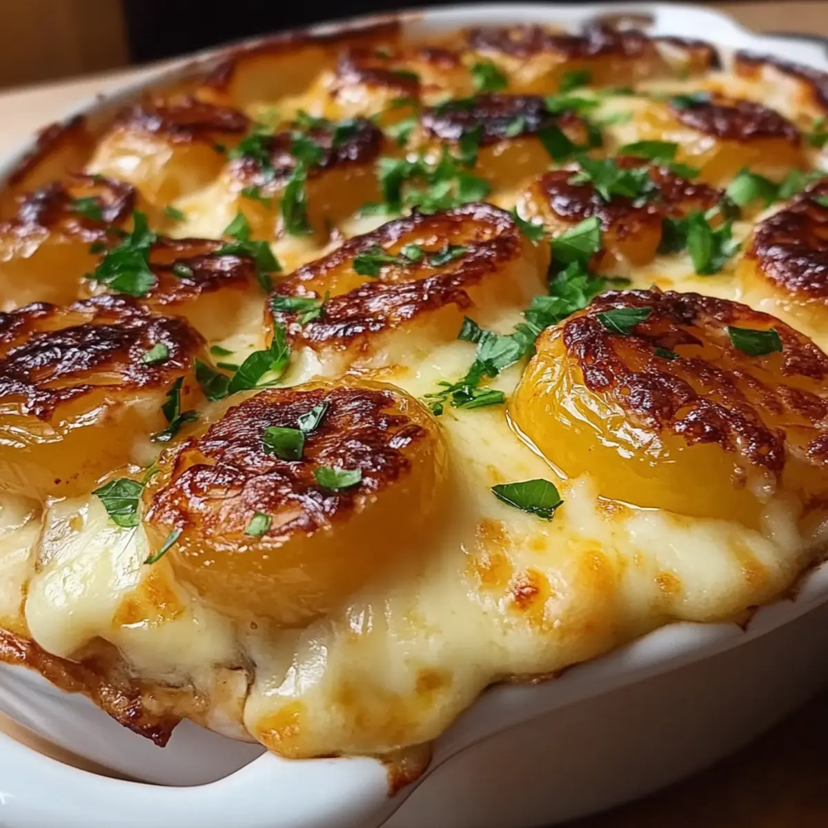 Creamy Cheesy Au Gratin Potatoes