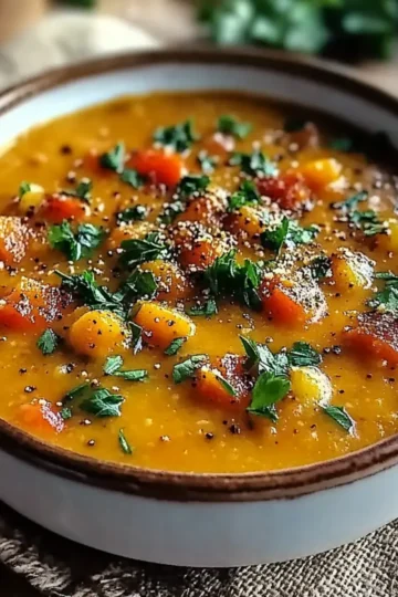 Creamy Roasted Vegetable Soup