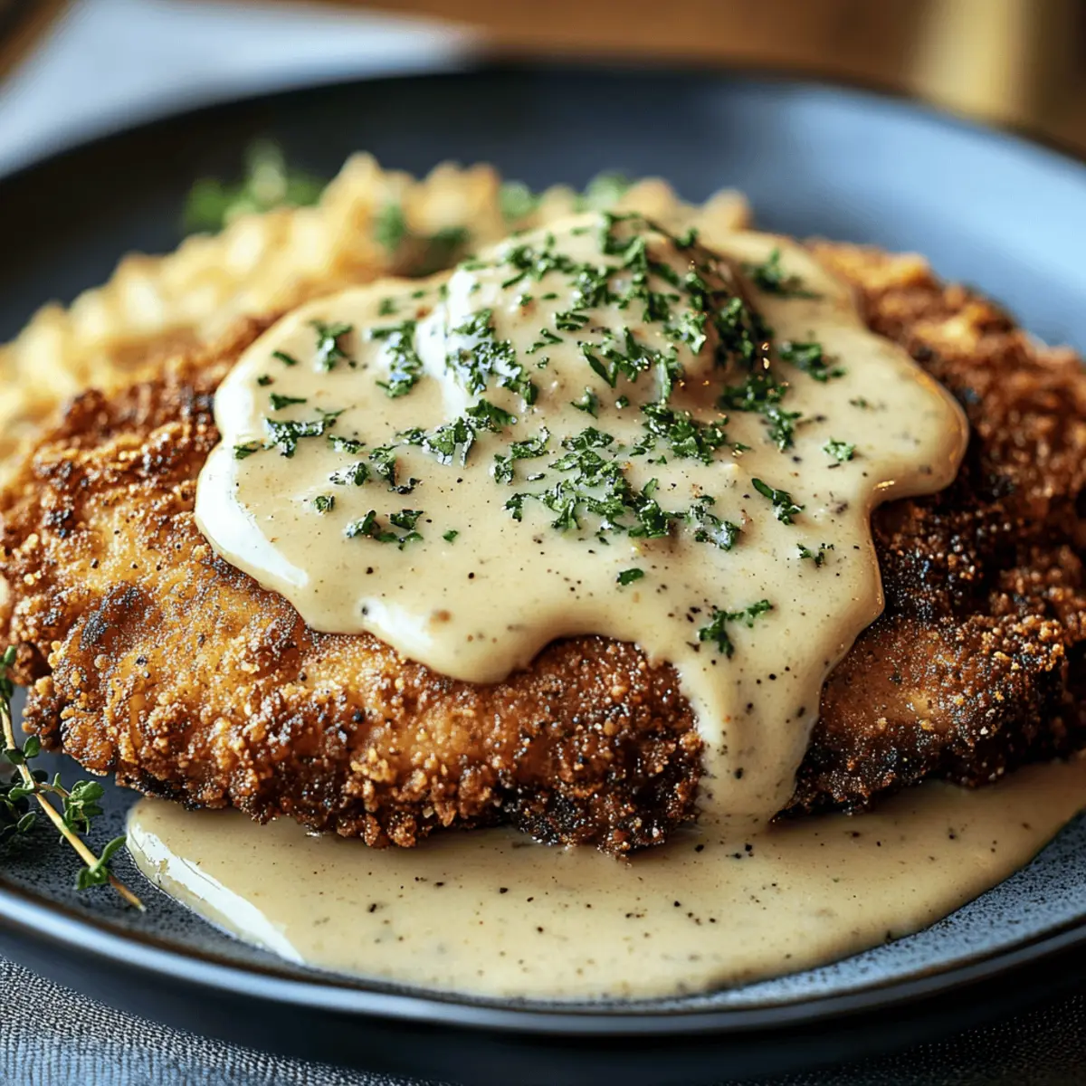 Crispy Buttermilk Chicken Fried Steak