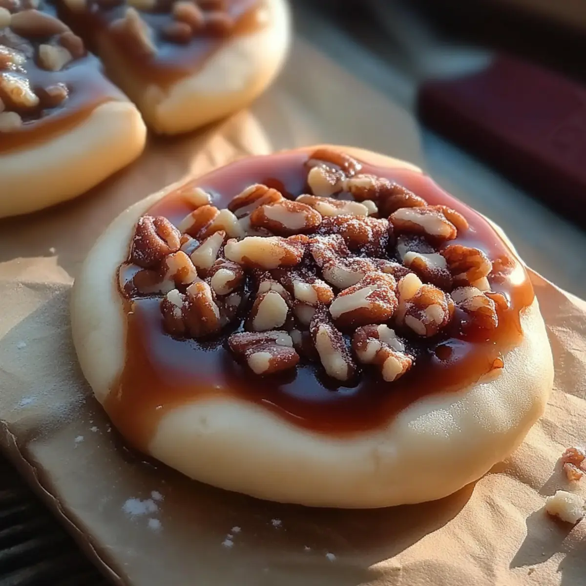 Crumbl Pecan Pie Cookies