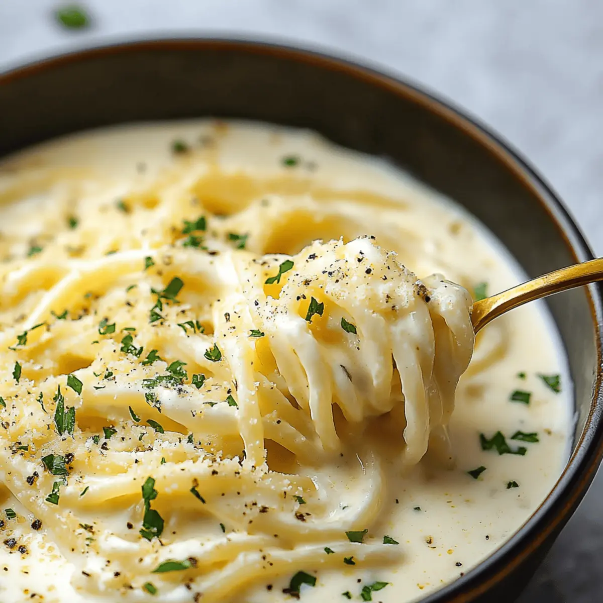 Garlic Parmesan Cream Sauce