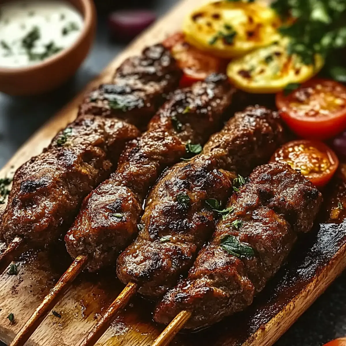 Greek Beef Souvlaki