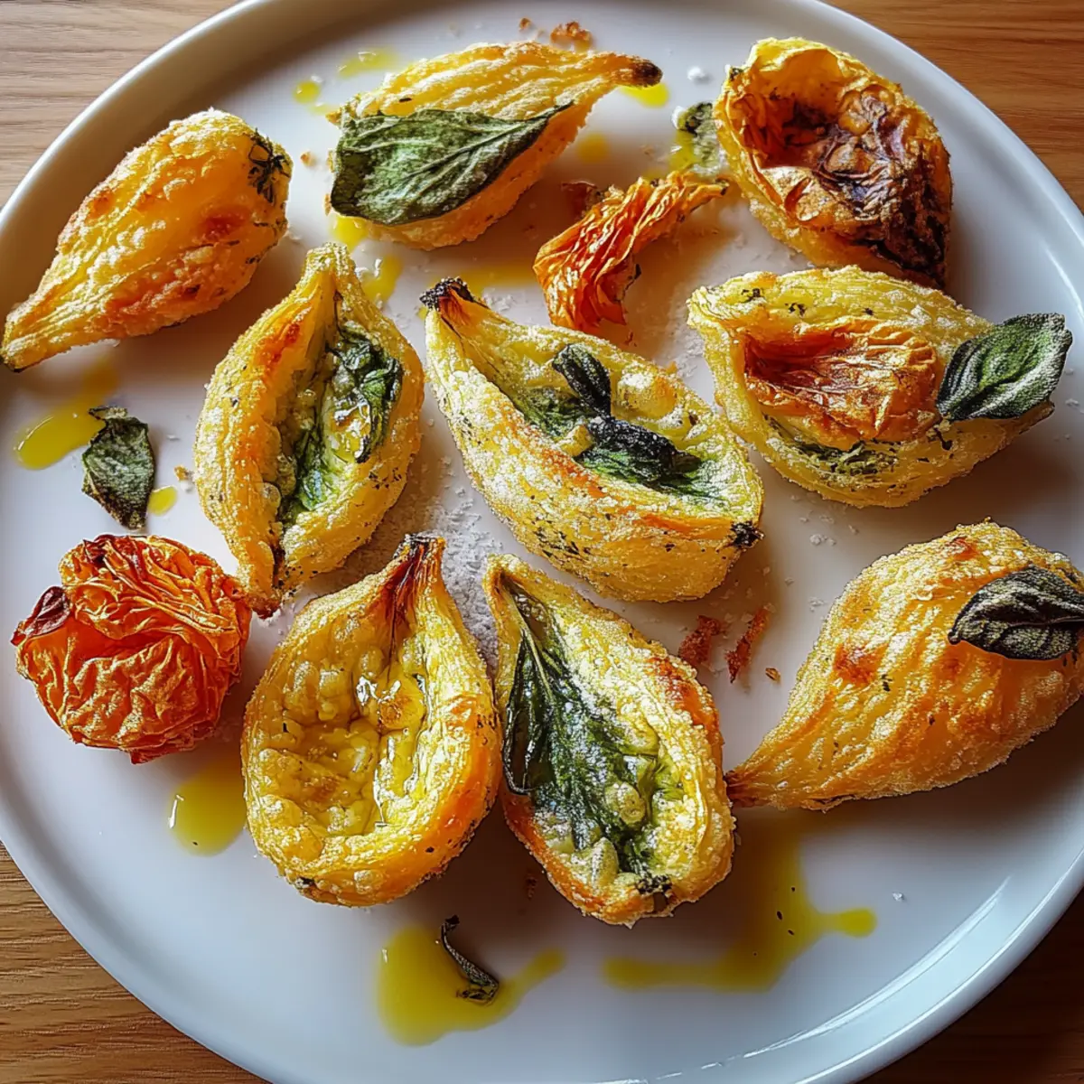 Healthy Pumpkin Blossoms