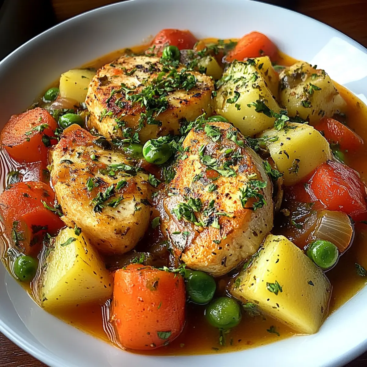 Hearty Chicken and Vegetable Stew