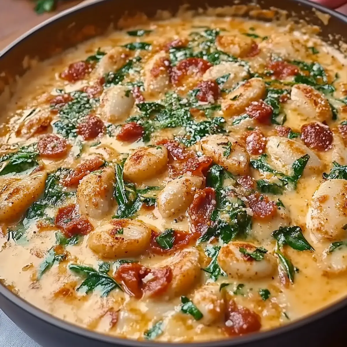 Marry Me Butter Beans With Creamy Tuscan Sauce