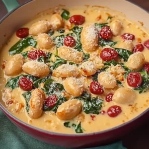 Marry Me Butter Beans With Creamy Tuscan Sauce