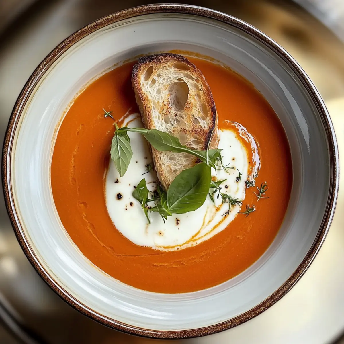 Middle-of-Winter Tomato Soup