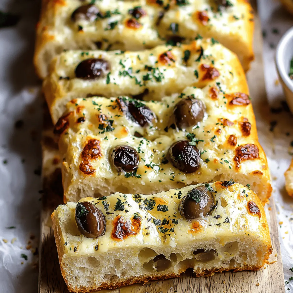 Olive Cheese Bread