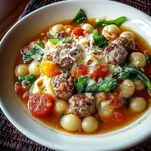 Parmesan Sausage Soup