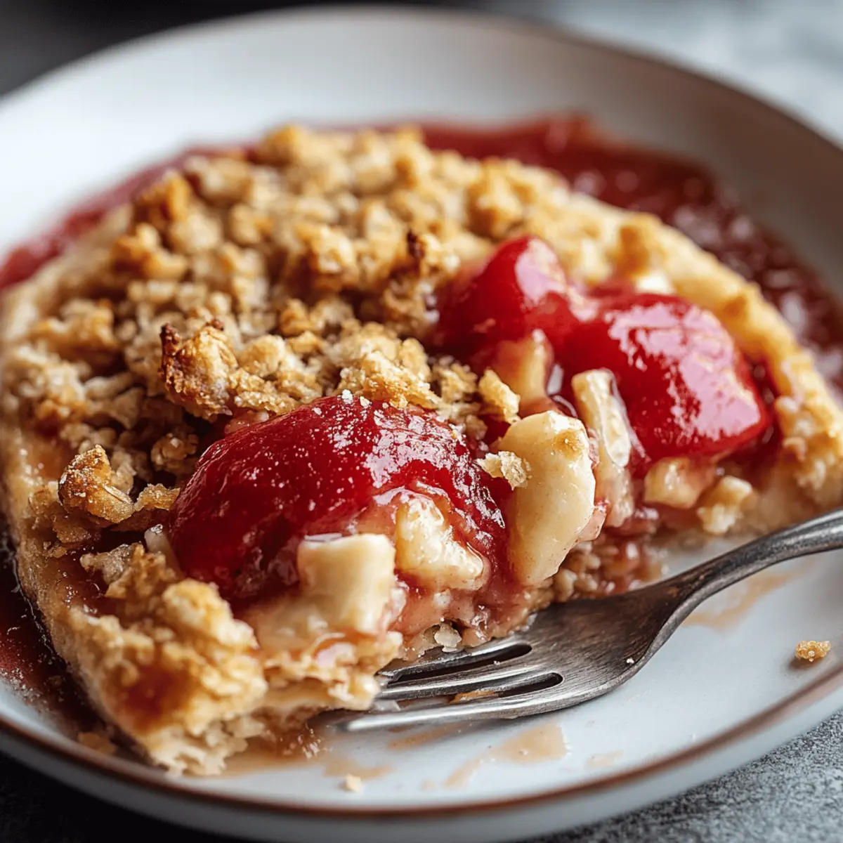 Rhubarb Crisp