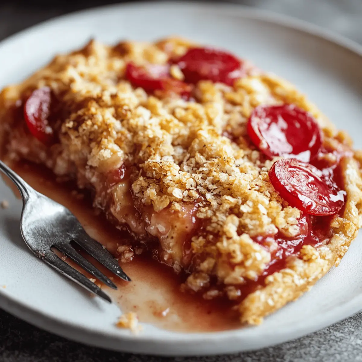 Rhubarb Crisp