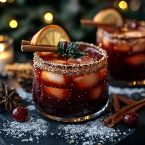 Spiced Christmas Margarita