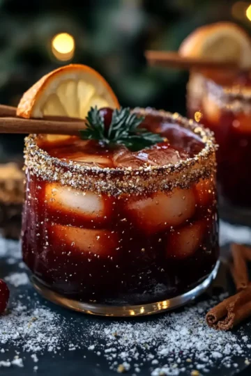 Spiced Christmas Margarita