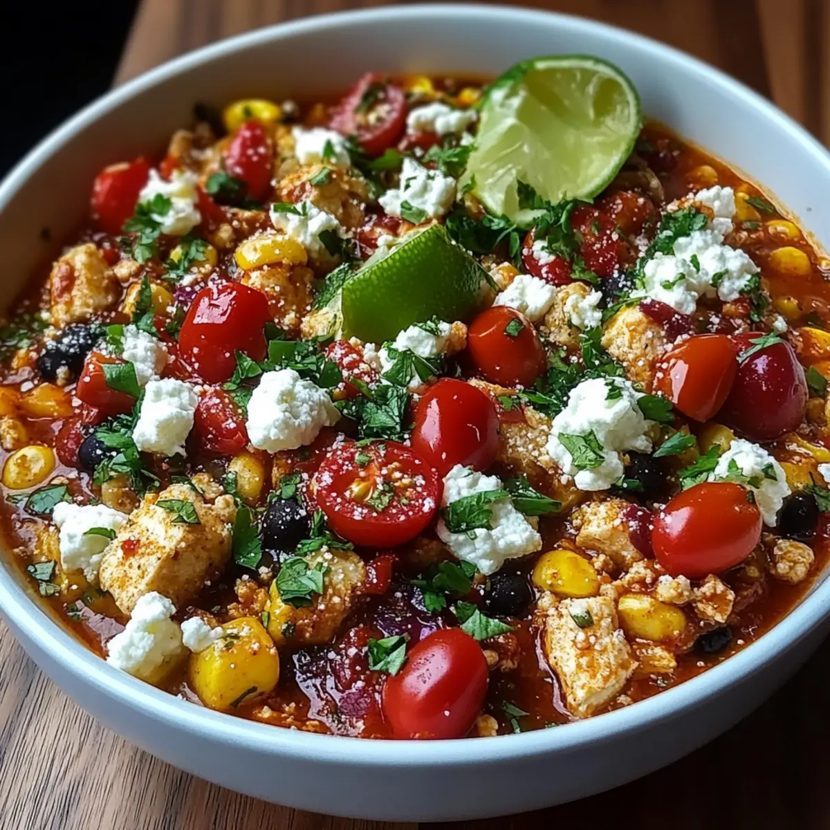 Street Corn Chicken Chili