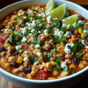 Street Corn Chicken Chili