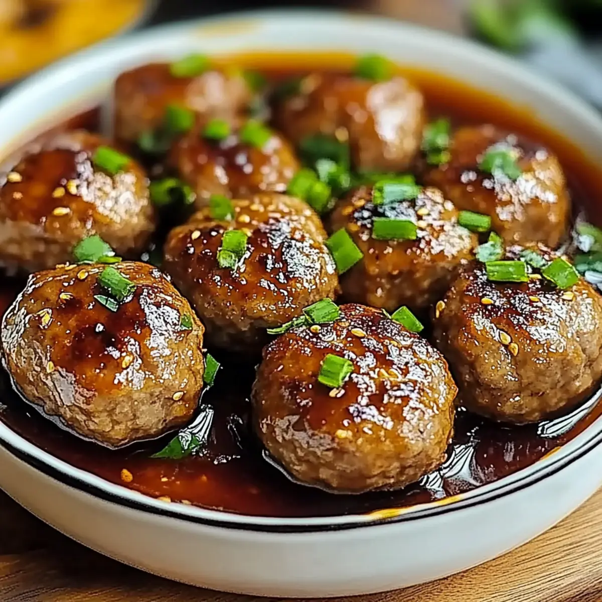 Sweet and Spicy Asian Turkey Meatballs