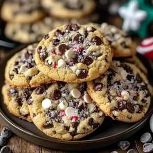 Winter Wonderland Chocolate Chip Cookies