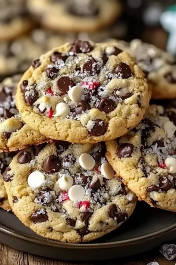 Winter Wonderland Chocolate Chip Cookies